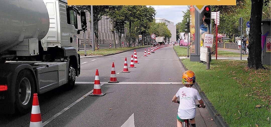 Radwege, für die man nicht mutig sein muss Radwege, für die man nicht mutig sein muss