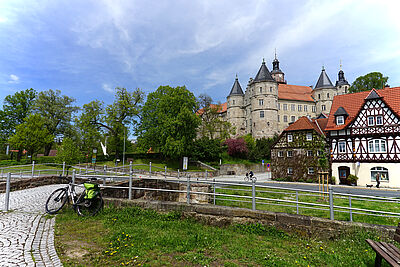 Schleusingen, Blick auf die Bertholdsburg Schleusingen, Blick auf die Bertholdsburg