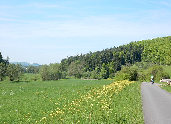 Radweg in Südthüringen Radweg in Südthüringen
