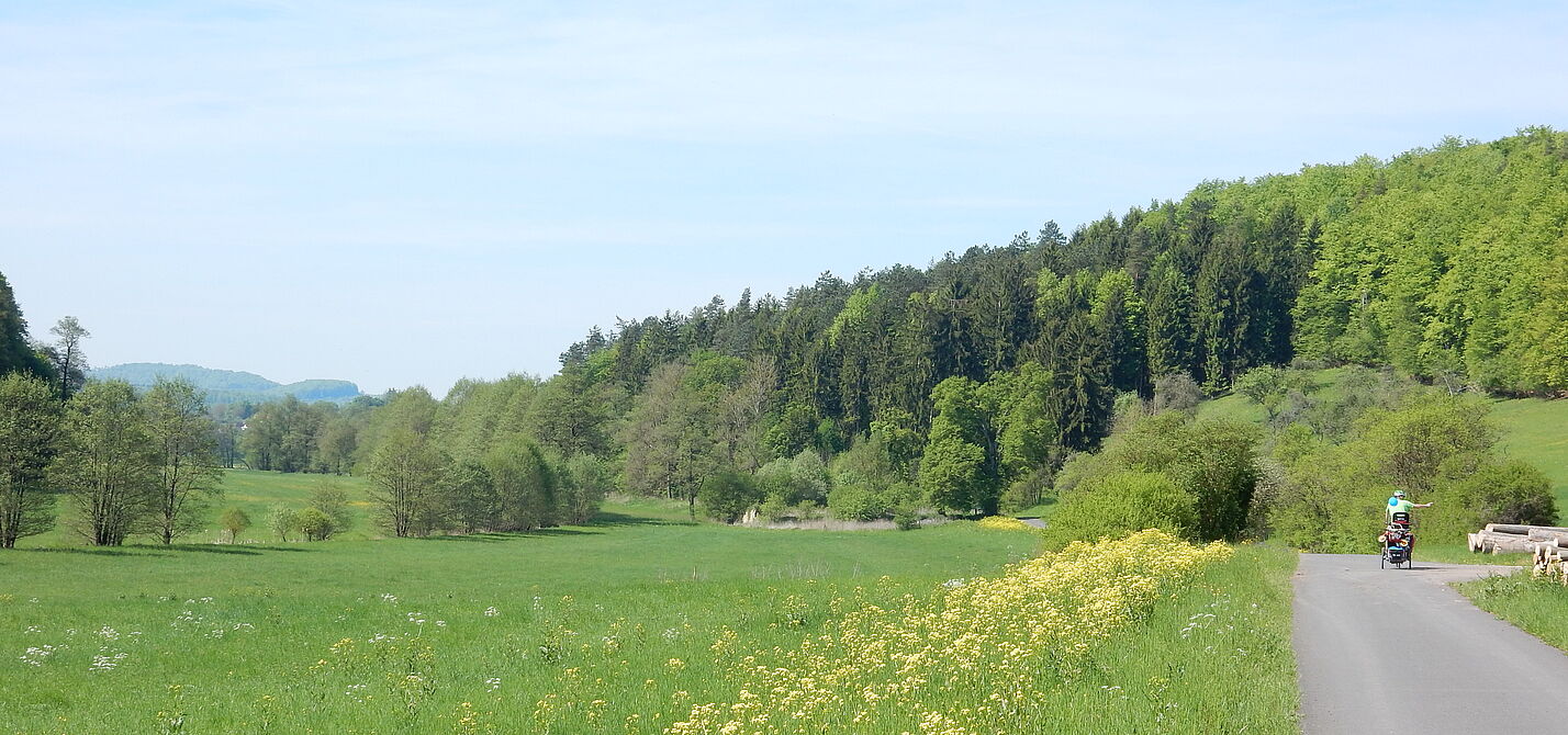 Radweg in Südthüringen Radweg in Südthüringen