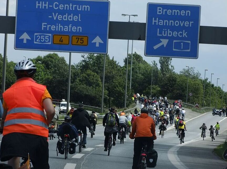 Fahrradsternfahrt Hamburg Fahrradsternfahrt Hamburg